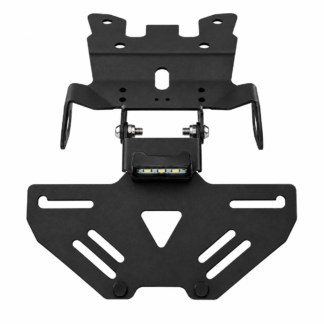 Motorcycle Rear License Plate Holder Tail Tidy Fender For Honda CRF1100L Africa Twin / CRF1100L Africa Twin Adventure Sports 2020-2026 - Black - XG-LPH-5207
