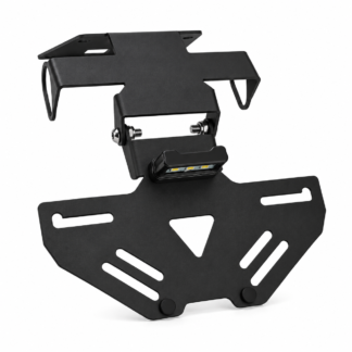 Motorcycle Rear License Plate Holder For Yamaha XSR900 / XSR900 GP 2022-2025 - Black - XG-LPH-5212