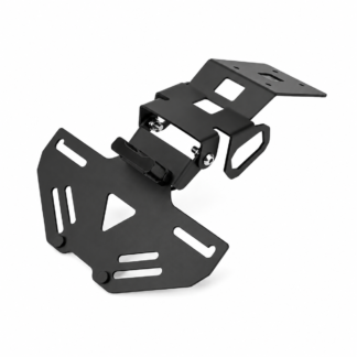 Motorcycle Rear License Plate Holder For Kawasaki Ninja 1000 / Ninja 1000SX / Ninja 1100SX / Versys / Z1000 2010-2026 - Black - XG-LPH-5205