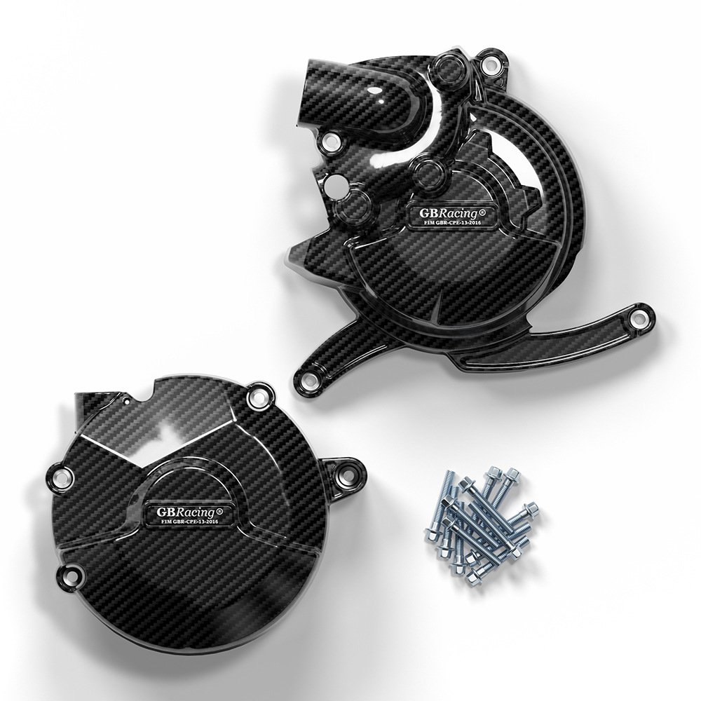 Engine Protection Cover for Ducati Hypermotard 950 / 950 SP / 950 RVE (2019-2025) - Hydro-Dipped Set
