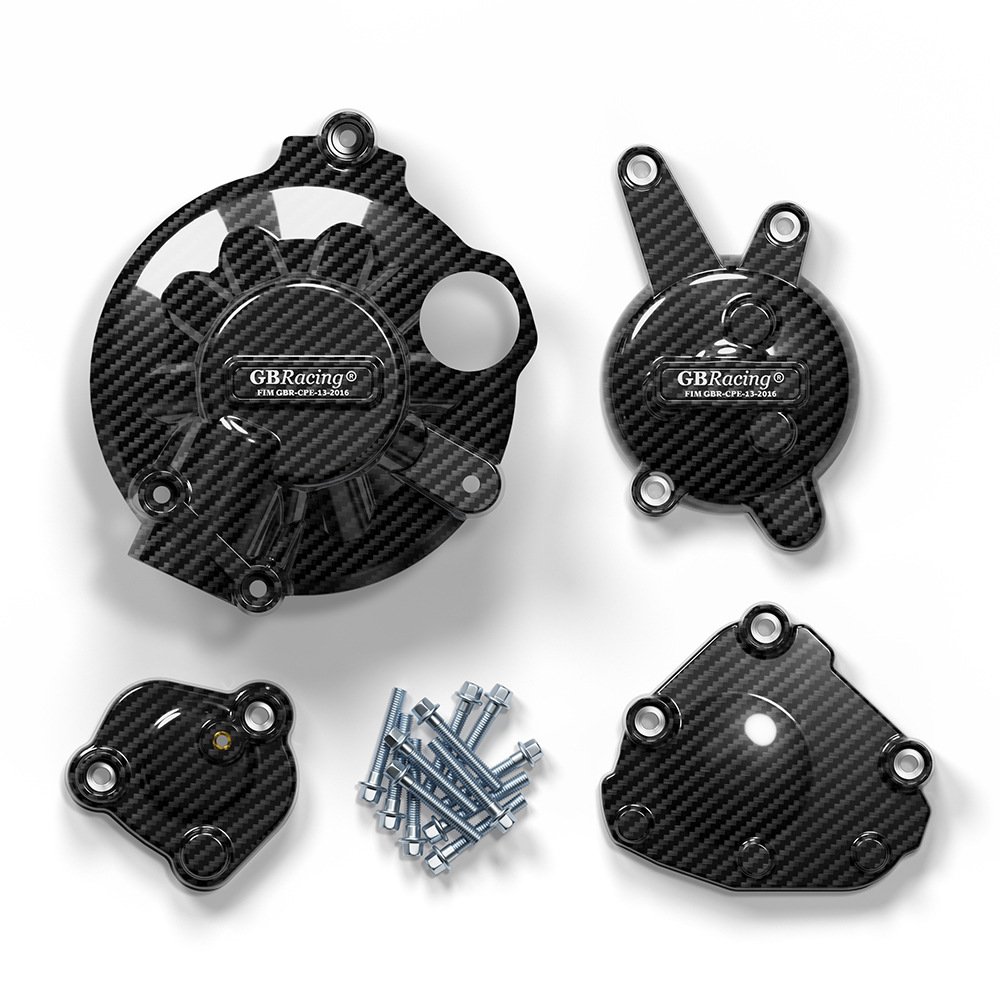 Engine Protection Cover for Yamaha YZF R1 (2007-2008) - Hydro-Dipped Set