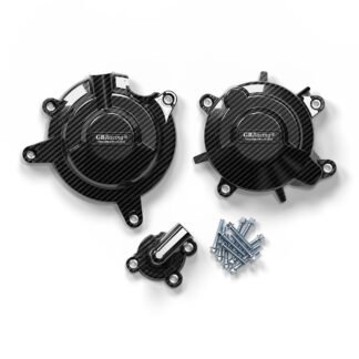 Engine Protection Cover for Kawasaki Ninja 400 / Ninja 500 / Z400 - Hydro-Dipped Set