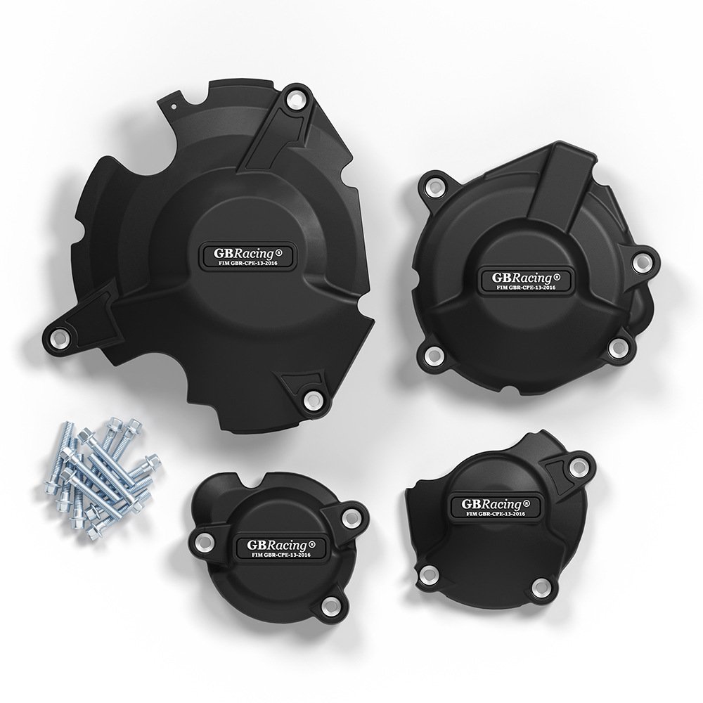 Engine Protection Cover for Suzuki GSX-S750 (2017-2022) - Black Set