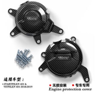 Engine Protection Cover for Husqvarna Svartpilen 401 / Vitpilen 401 - Hydro-Dipped Set
