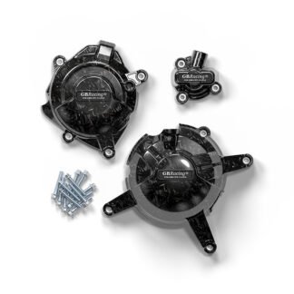 Engine Protection Cover for Yamaha MT-03 / YZF-R3 / R125 - Hydro-Dipped Forged Carbon Pattern Set