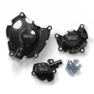 Engine Protection Cover for Yamaha MT-10 (2015-2026) - Hydro-Dipped Carbon Fiber Pattern Set