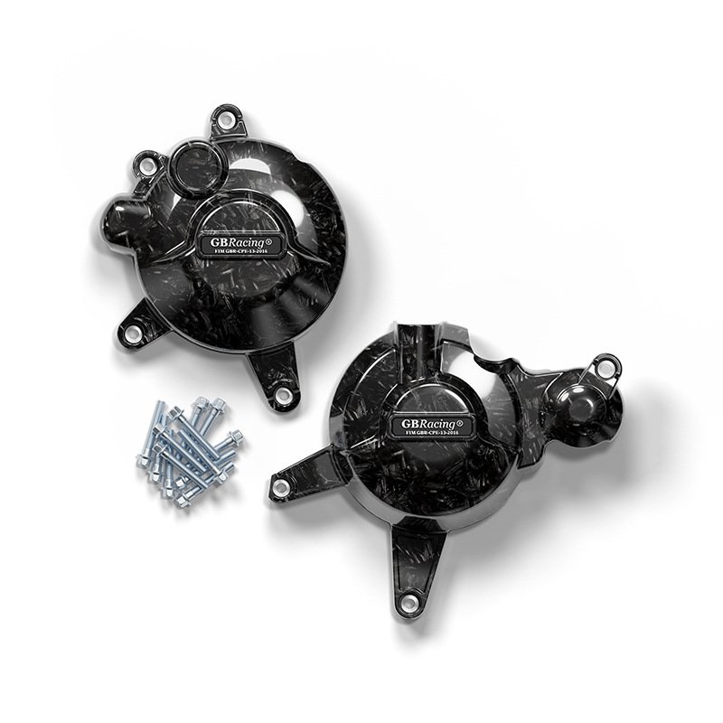 Engine Protection Cover for Suzuki GSX-R125 / GSX-S125 (L8-M6) - Forged Carbon Pattern Set