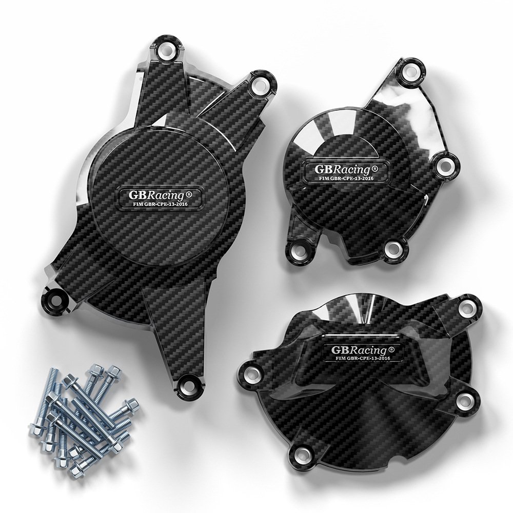 Engine Protection Cover for Suzuki GSX-R1000 K9 / L0-L6 - Hydro-Dipped Set