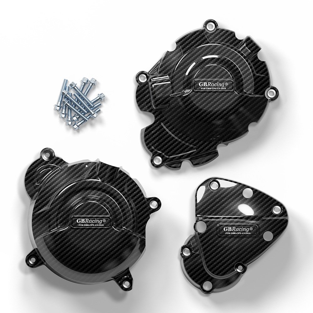 Engine Protection Cover for Triumph Speed Triple 1200 RR / RS - Hydro-Dipped Set