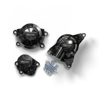 Engine Protection Cover for Yamaha YZF-R6 (2006-2026) - Style 2 - Hydro-Dipped Forged Carbon Pattern Set