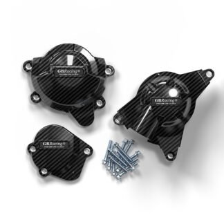 Engine Protection Cover for Yamaha YZF-R6 (2006-2026) - Style 3 - Hydro-Dipped Carbon Fiber Pattern Set