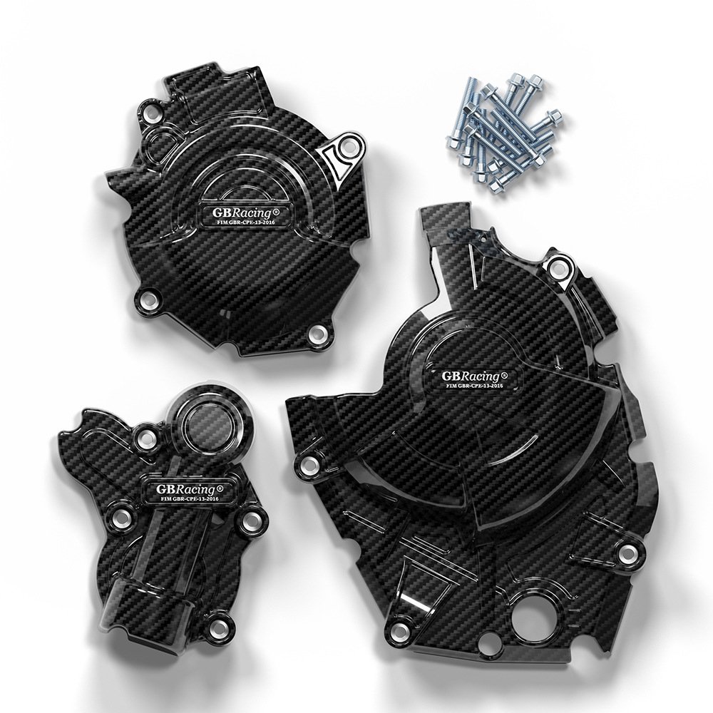 Engine Protection Cover for Suzuki GSX-8S / GSX-8R / V-Strom 800DE - Hydro-Dipped Set