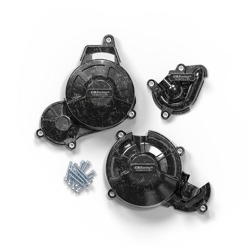 Engine Protection Cover for Aprilia RS660 / Tuono 660 - Forged Carbon Pattern Set
