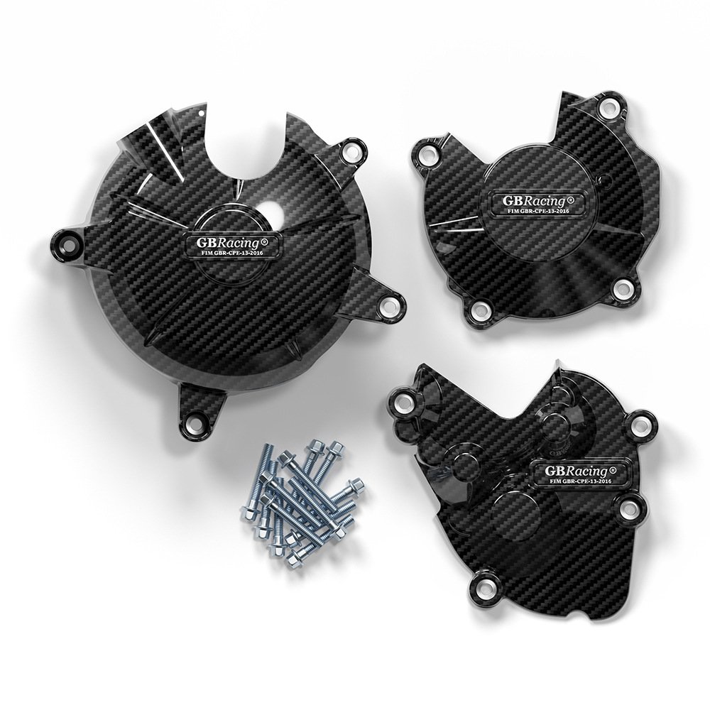 Engine Protection Cover for Kawasaki Ninja ZX-6R 636 - Hydro-Dipped Set