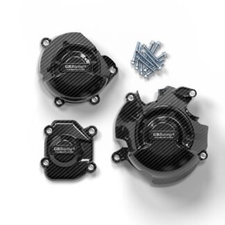 Engine Protection Cover for Kawasaki Z800 / Z800 E (2013-2016) - Hydro-Dipped Set