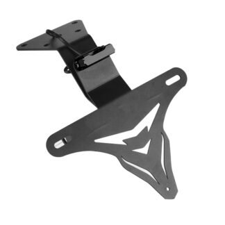 License Plate Holder with Black License Plate Light for CFMOTO 250SR / MY22 / Racing Version