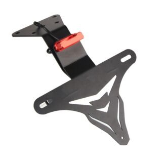 License Plate Holder with Red License Plate Light for CFMOTO 250SR / MY22 / Racing Version