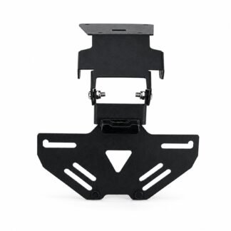 Motorcycle Rear License Plate Holder For Triumph Speed 400 / Scrambler 400 X 2023-2025 - Black - XG-LPH-5204