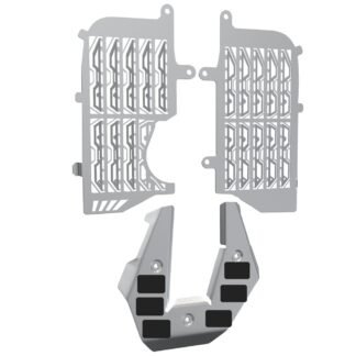 Motorcycle Radiator Guard for Honda CRF1100L / AFRICA / TWIN / CRF / 1100L - SetSilver