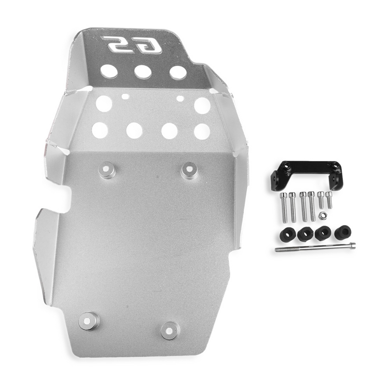 Bash Plate Kit Compatible with BMW F 650 GS / F 700 GS / F 800 GS (2008-2017) - Motorcycle Engine Protection