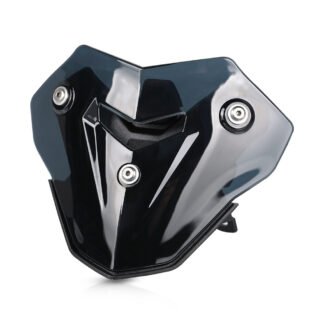 For BMW F900R 2020-2021 Windshield - Gray with Bracket