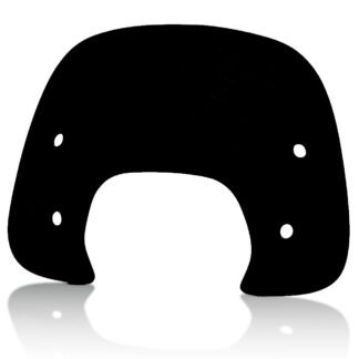 For Vespa Sprint 150 Windshield - Black with Bracket