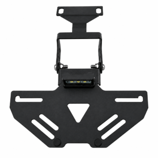 Motorcycle Rear License Plate Holder For Triumph Trident 660 2021-2024 - Black - XG-LPH-5206