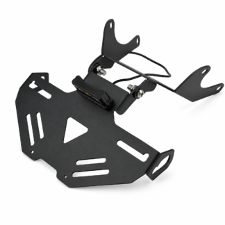 Motorcycle Rear License Plate Holder For Honda CB650R / CBR650R / CB1000 Hornet / CB1000 Hornet SP 2024-2025 - Black - XG-LPH-4845