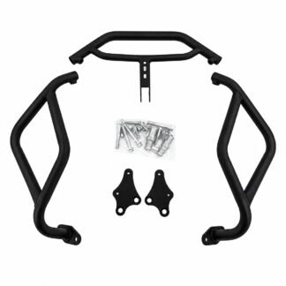 Motorcycle Crash Bar for Honda XL750 Transalp - Black - Three-Piece Guard Set
