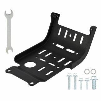 Front Engine Skid Plate For Kawasaki KLX110 - Black