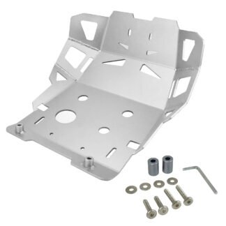 Engine Skid Plate with Side Panels For Honda CRF300L - Silver