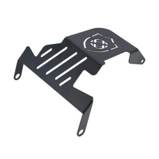 Engine Skid Plate For Zontes 150X, 150V, and 175V - Black