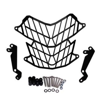 Motorcycle Headlight Guard for Yamaha Tenere 700 2019-2024 - Black