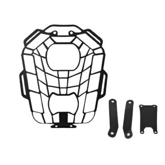 Motorcycle Headlight Guard for KTM 390 Adventure R and 390 Adventure X 2025 - Black