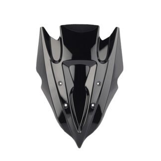 Motorcycle Windscreen For Kawasaki Z250 2013-2017 / For Kawasaki Z300 2013-2017 - Black
