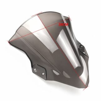 Motorcycle Windscreen For Kawasaki Ninja 400 2018-2026 - Gray