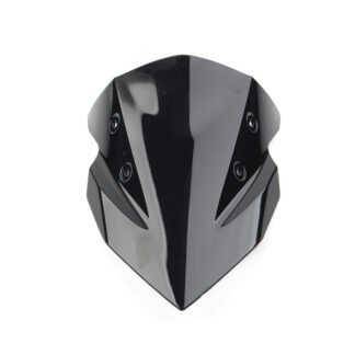 Motorcycle Windscreen For Kawasaki Z400 2019-2025 - Black