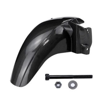 Motorcycle Fender Extension for Yamaha XMAX 300 2017-2024 - Carbon-Look Black