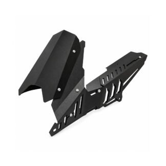 Motorcycle Rear Fender with Chain Guard for Yamaha YZF-R25, YZF-R3, MT-25 and MT-03 - Black