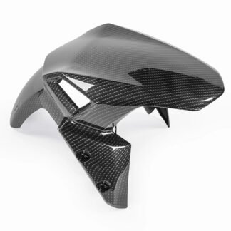 Motorcycle Front Fender for Kawasaki Z900 2017-2024 - Carbon-Look Black