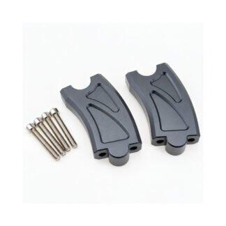 Handlebar Risers For Honda CM300 / CMX500 - Titanium Color