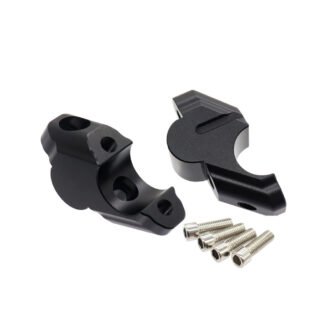 Handlebar Risers For Yamaha TRACER 9 GT - Black