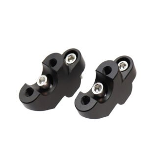 Handlebar Risers For Honda CB500F / CB500X / NC700S and Other Models - Black