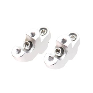 Handlebar Risers For Honda CB500F / CB500X / NC700S and Other Models - Silver