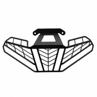 Motorcycle Headlight Guard for Aprilia Tuareg 660 - Black