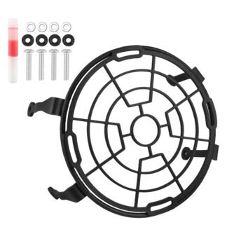 Motorcycle Headlight Guard for Honda CL300 and CL500 - Black