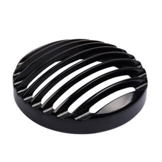 Motorcycle Headlight Guard for Harley-Davidson Sportster XL883 and XL1200 2004-2014 - Black