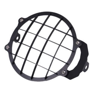 Motorcycle Headlight Guard for Triumph Speed 400 and Scrambler 400 X - Black