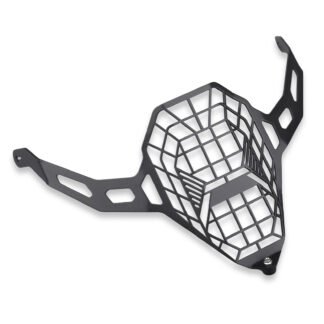 Motorcycle Headlight Guard for Suzuki V-Strom 1000 (DL1000) and V-Strom 800DE - Black