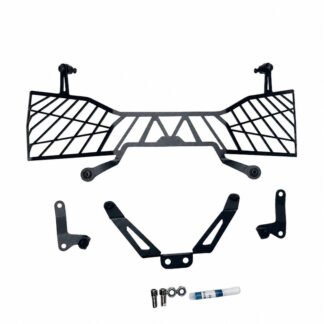 Motorcycle Headlight Guard for CFMOTO 800MT-X - Black